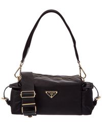 Prada - Explore Small Re-Nylon & Leather Shoulder Bag - Lyst