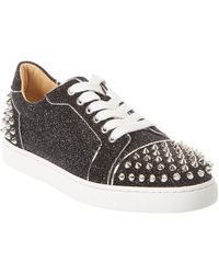 louboutin trainers womens black
