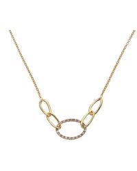 Meshmerise - 18K 0.15 Ct. Tw. Diamond Necklace - Lyst