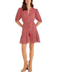 MINKPINK - Annie Puff Sleeve Mini Dress - Lyst