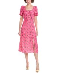 HL Affair - Midi Dress - Lyst
