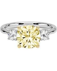 Lab Grown Diamonds - 14K 2.25 Ct. Tw. Lab-Grown Diamond 3 Stone Engagement Ring - Lyst