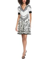 Etro - Maglia Scollo Mini Dress - Lyst
