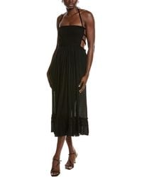 IPPONELLI - Smocked Bodice Maxi Dress - Lyst