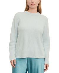 Vince - Plus Shaker Rib Cashmere Pullover - Lyst