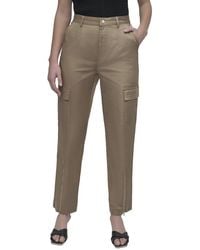 DKNY - Sateen Cargo Pant - Lyst