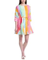 CROSBY BY MOLLIE BURCH - Lucy Linen-Blend Mini Dress - Lyst
