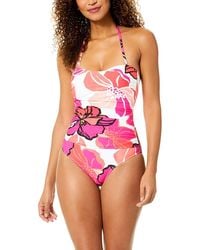 Anne Cole - Strapless Bandeau One-Piece - Lyst