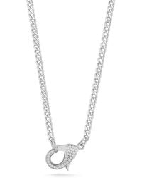 Chloe and Madison - Cz Choker Necklace - Lyst