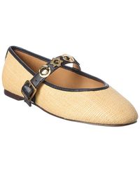 Madewell - Hera Raffia Mary Jane - Lyst