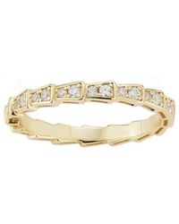 Glaze Jewelry - 14K Over Cz Serpent Band Ring - Lyst