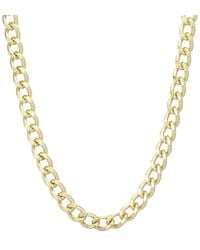 Adornia - Chunky Curb Chain Necklace - Lyst
