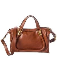 Chloé - Paraty 24 Small Leather Shoulder Bag - Lyst