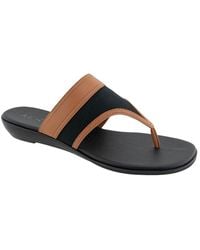 Aerosoles - Gesa Canvas Flat Sandal - Lyst