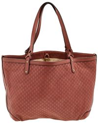 Gucci - Leather Rust Bree Tote (Authentic Pre-Owned) - Lyst