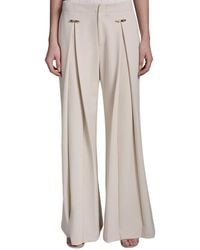 Halston - Wide Leg Pant - Lyst