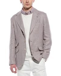 Brunello Cucinelli - Linen & Wool-Blend Blazer - Lyst