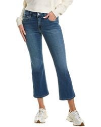 Joe's Jeans - Mid-Rise Tulip Crop Boot Cut Jean - Lyst