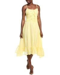 IPPONELLI - Bow Midi Dress - Lyst