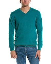 Forte - V-Neck Cashmere Sweater - Lyst