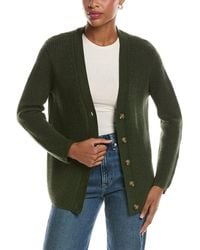 Velvet By Graham & Spencer - Monet Engineered Stitch Cardigan - Lyst