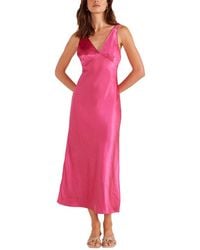 MINKPINK - Mariana Bias Midi Dress - Lyst