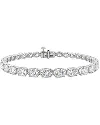 Lab Grown Diamonds - 14K 5.00 Ct. Tw. Lab-Grown Diamond Fashion Bracelet - Lyst