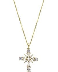 Ebru Jewelry - Protection & Luck 0.12In Pearl Pendant Necklace - Lyst
