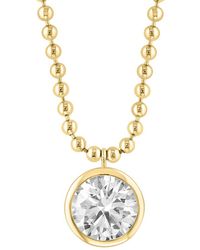 Effy Fine Jewelry - 14K 2.00 Ct. Tw. Lab-Grown Diamond Necklace - Lyst