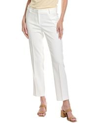 Anne Klein - Straight Ankle Pant - Lyst