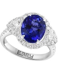 Effy Fine Jewelry - 14K 5.13 Ct. Tw. Diamond & Tanzanite Ring - Lyst