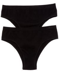 BAM - Set Of 2 Seamless Cheeky Brief - Lyst