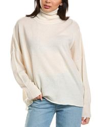 Brodie Cashmere - Textured Roll Neck Wool & Cashmere-Blend Sweater - Lyst