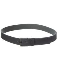 BOSS - Ther Drill Leather Belt - Lyst