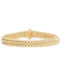 Italian Gold - 14K Mesh Bracelet - Lyst