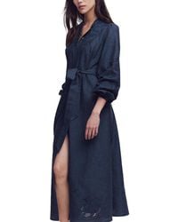 Boden - Mae Linen-Blend Shirt Dress - Lyst