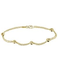 Italian Gold - 14K Chain Link Bracelet - Lyst