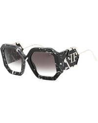 Philipp Plein - Spp067 54mm Sunglasses - Lyst