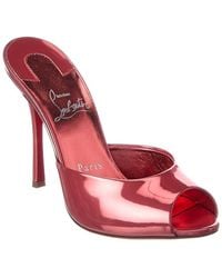 Christian Louboutin - Me Dolly 100 Leather Sandal - Lyst