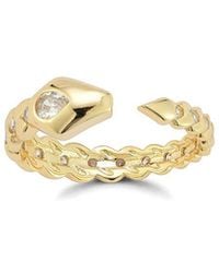 Sphera Milano - 14K Over Cz Snake Ring - Lyst