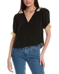 Free People - My Love Blouse Solid Blouse - Lyst