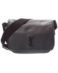 Saint Laurent - Niki Small Leather Messenger Bag - Lyst