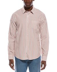 Vince - Classic Fit Stripe Shirt - Lyst