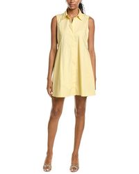 Kenneth Cole - Sleeveless Trapeze Mini Dress - Lyst