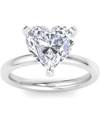 SuperJeweler - 14K 4.00 Ct. Tw. Lab-Grown Diamond Ring - Lyst