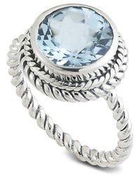 Samuel B. - Silver 2.60 Ct. Tw. Blue Topaz Ring - Lyst