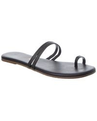 TKEES - Leah Leather Sandal - Lyst