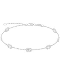 Lab Grown Diamonds - 14K 1.50 Ct. Tw. Lab-Grown Diamond Station Bracelet - Lyst
