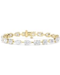 Lab Grown Diamonds - 14K 12.00 Ct. Tw. Lab-Grown Diamond Bracelet - Lyst