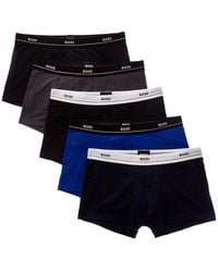 BOSS - 5Pk Essential Trunk - Lyst